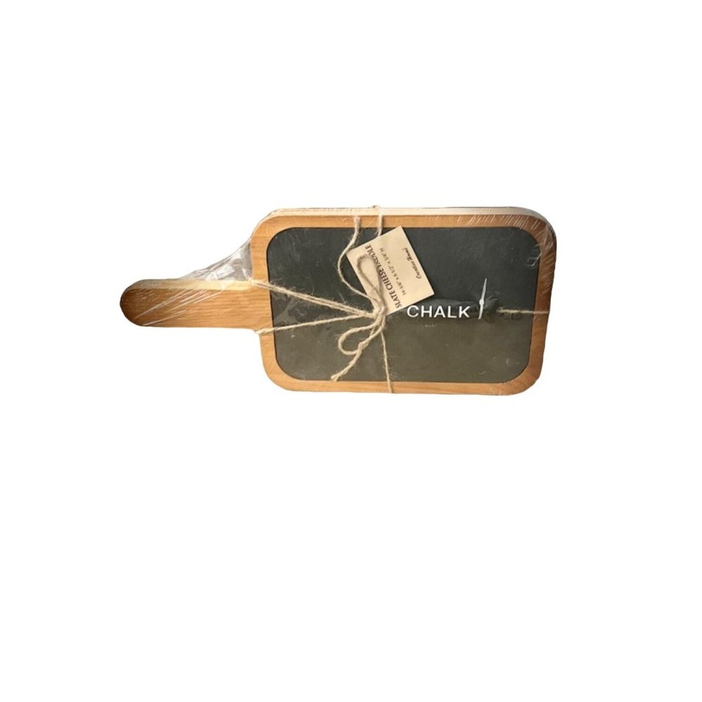Slate Cheese Paddle with Chalk Size‎ 14X6X1